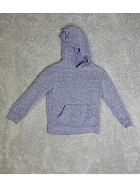 Cat & Jack Kids Blue Heather Pullover Hoodie Sweatshirt X Small